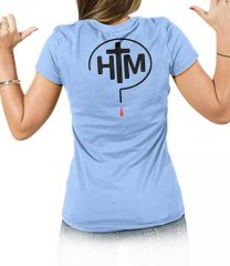 DO YOU KNOW HIM? Ladies' Tee Back - Cross Print