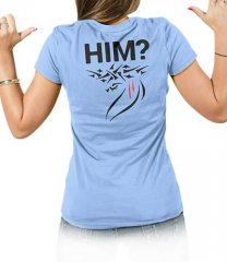 DO YOU KNOW HIM? Ladies' Tee Back - Crown Print