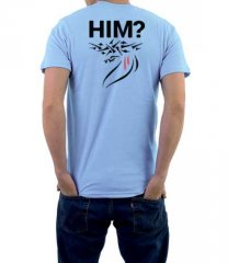 DO YOU KNOW HIM? Men's Tee Back - Crown Print