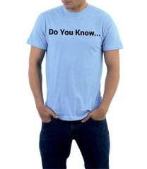 DO YOU KNOW HIM? Men's Tee Front - Crown Print